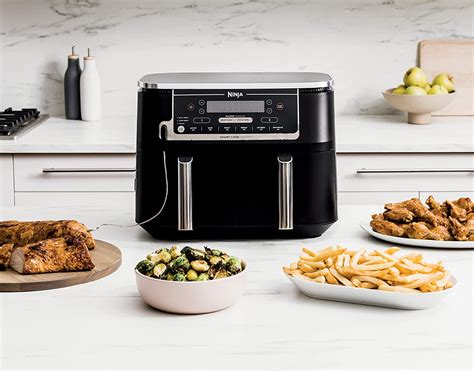 Two cooking baskets add to an air fryers versatility and the Ninja Foodi XL 2-Basket Air Fryer has versatility in spades. . Best air fryers 2022